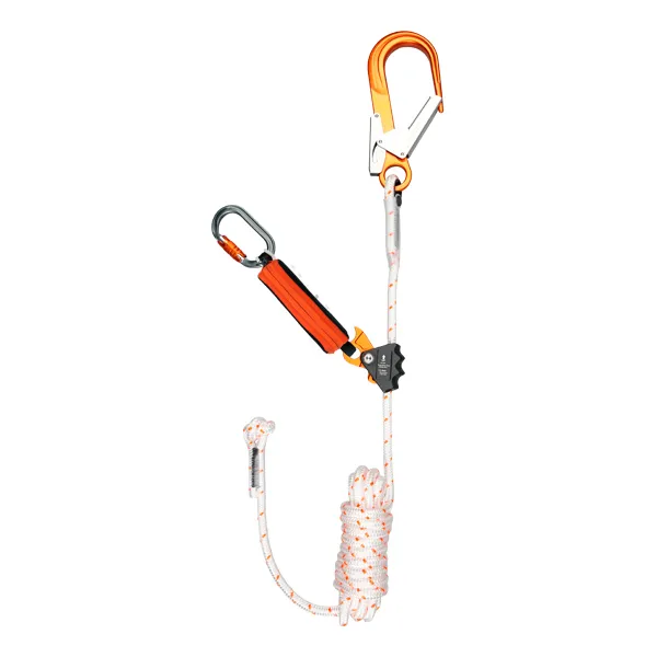 Guided-type Fall Arrester with Flexible Lifeline